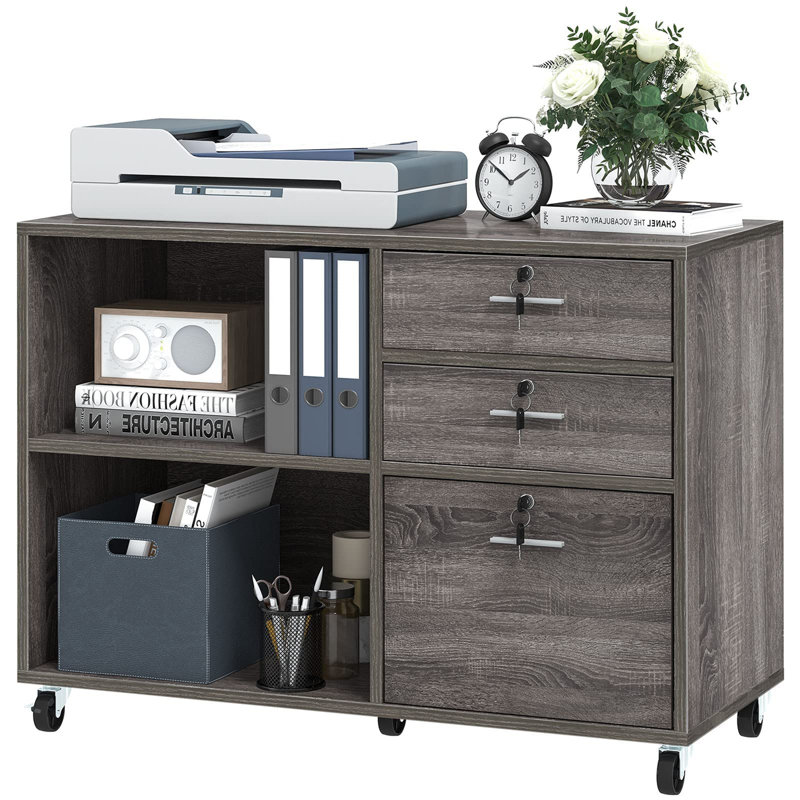 Vadstena 3 Drawer Filing Cabinet