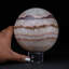 Genuine Polished Top Quality Rainbow Banded Onyx Sphere from Mexico (4.8 lbs)