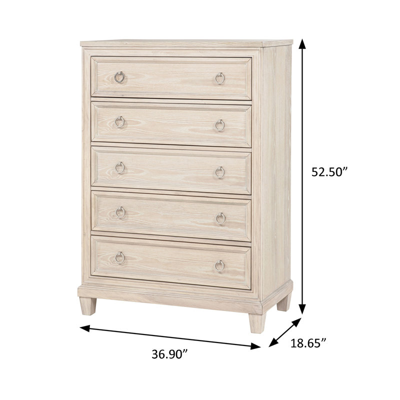 Commode côtière l 36,9 po, brun