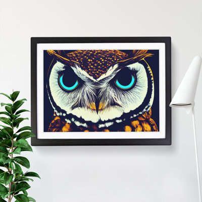 Cracking Owl - Single Picture Frame Print