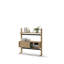 Besnike 121cm H x 108cm W Standard Bookcase