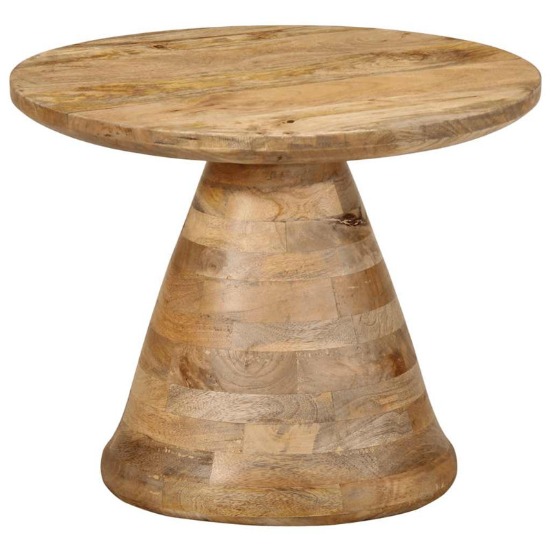 Solid Wood End Table, Brown