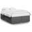 Ebern Designs Bed Frame Without Mattress Dark Gray Twin XL Fabric-983510911-983510881