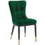 Chaise parsons rembourrée en velours Guitierrez-289075048
