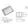 APRESSHUI 12'' Ceramic Rectangular Bathroom Sink with Overflow