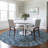 Premium Machine Washable Harsukhman AMF111 Blue Rug-1005017698