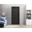 Panneau de porte de grange à dalle | Quadro 4111 noir mat | Portes intérieures robustes avec finition | Pochette coulissante-87389890