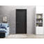 Panneau de porte de grange à dalle | Quadro 4111 noir mat | Portes intérieures robustes avec finition | Pochette coulissante-87389902