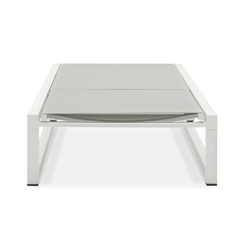 Chaise longue d'extérieur réglable à 5 niveaux, 1