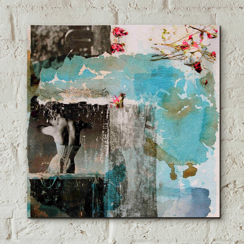 «Beautiful Tonight» par DB Waterman, art mural en verre acrylique, H 12 po x l 12 po x P 0,12 po