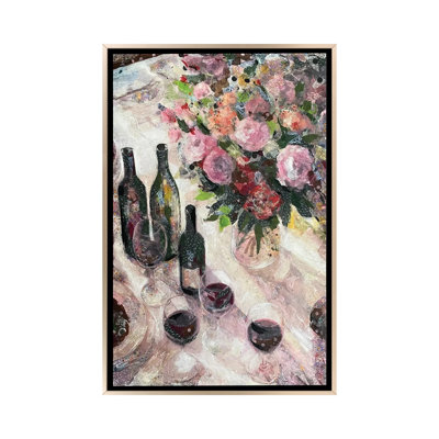 La Dolce Vita - reproduction d'art murale - toile encadrée