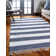 Priolo Cotton Striped Indoor Rug