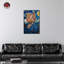 «Starry Night Van Gogh Cat», impressions sur toile de chat excentrique par Notoriart-104455088-104455103
