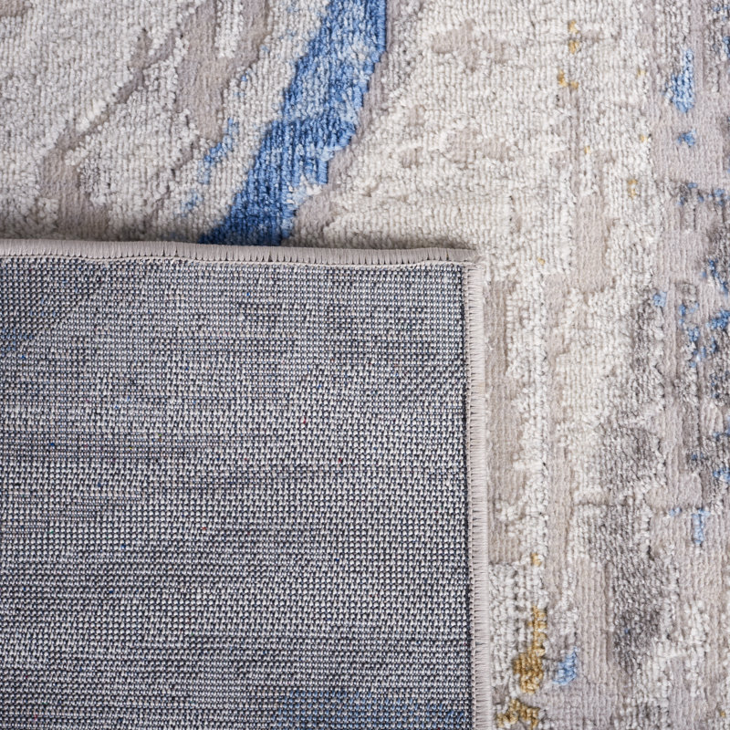 Amarvir Performance Abstract Rug, Rectangle 5'3" x 7'6"