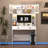 Shona 40'' W Rectangle Computer Desk with Hutch and Cabinet-341136045