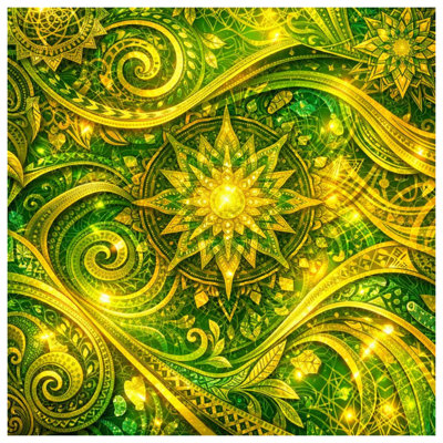 Intricate Mandala Art Canvas Gallery Wrap in Many Sizes