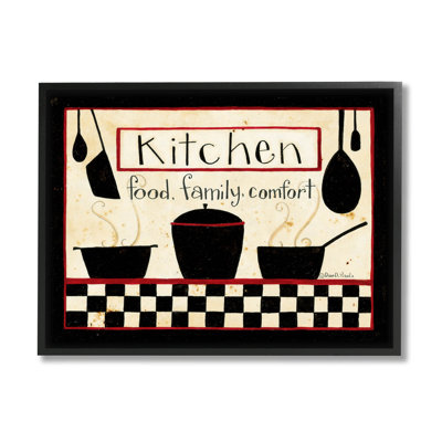 Kitchen Kitchen Family Comfort Patterned by - impression sur bois