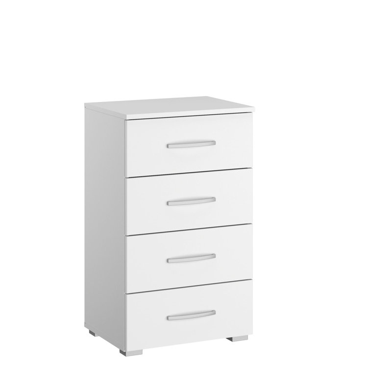 Aditio 4 Drawer Combi Chest, Alpine white