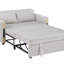 Causeuse-lit en velours de 55,5 po Perseo
