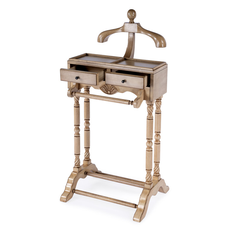 Andert Valet Stand, Antique Beige