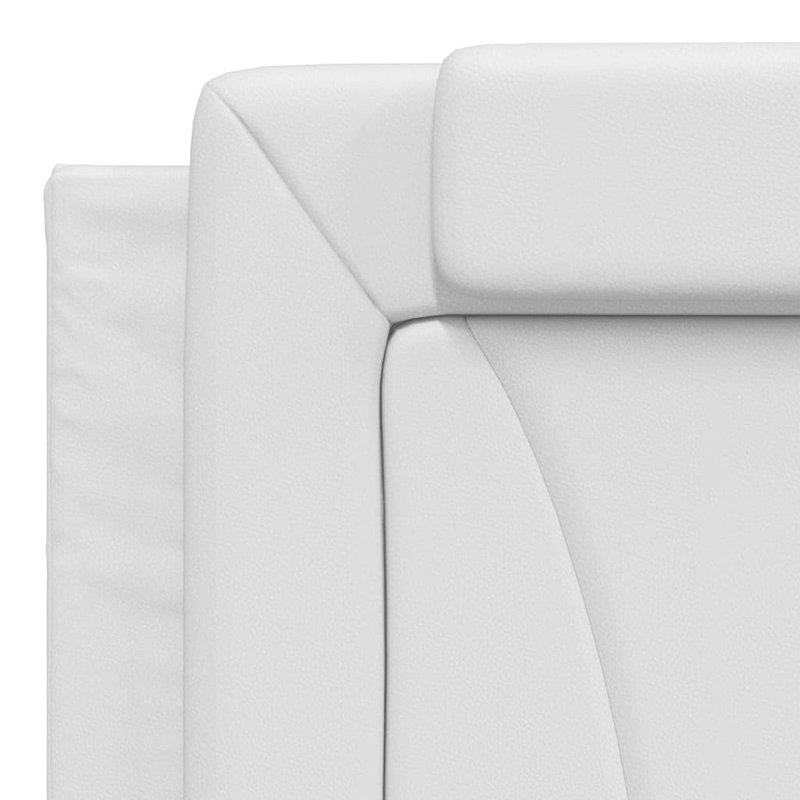 Coussin de tête de lit vidaXL, Blanc, Très grand californien