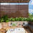 6 ft. H x 4 ft. W Metal Privacy Screen Fence Panel Square Pattern-1008402995