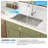 Undermount Kitchen Sink - 32"X19" Stainless Steel 16 Gauge Deep Single Bowl Sinks