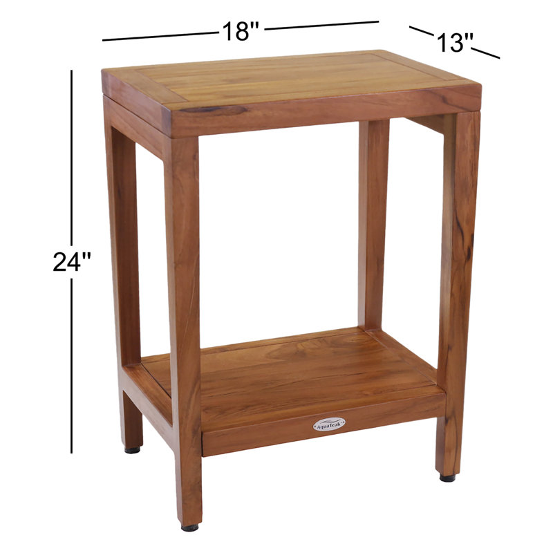 Table d'appoint en teck Manada