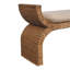 Boucle Upholstered Bench