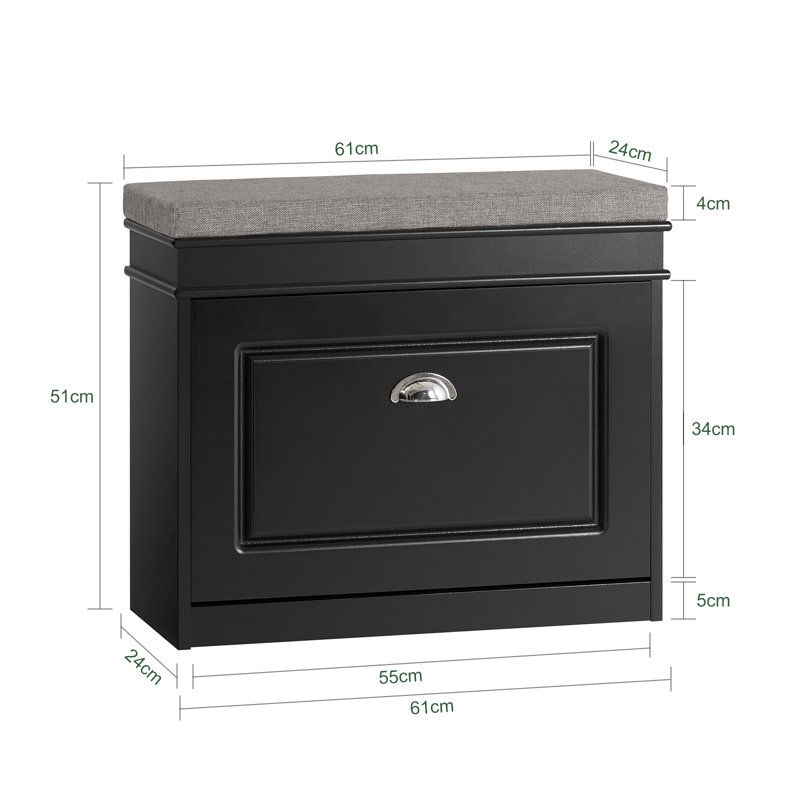 Banc de rangement pour chaussures