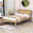 Citarelli Wood Platform Bed with Headboard-1948500529