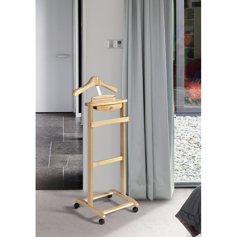Freestanding Valet Stand, Natural