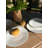 Wheat Durable White Porcelain Dinner Plate