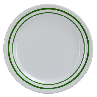 Pine Tree Round Dinner Melamine Salad Plate