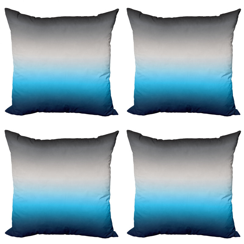 Ombre Reversible Pillow Cover, 24" x 24"