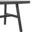 Wanamie Rectangular Metal Outdoor Dining Table , 150cm cm W 90cm cm D