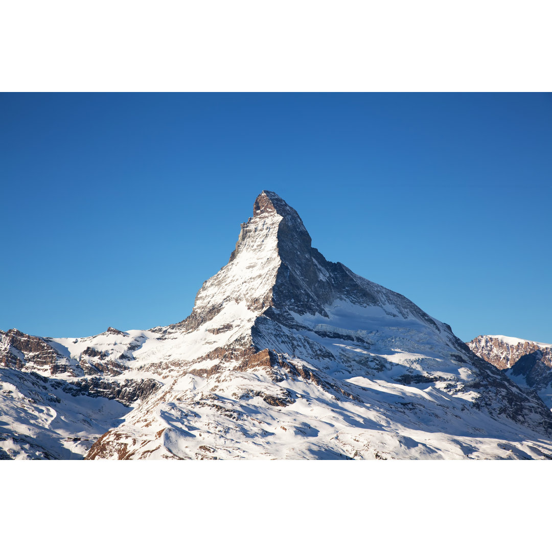 Leinwandbild Mountain Matterhorn in Switzerland