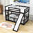 Eskild Twin Over Twin Standard Bunk Bed with Slide by Harriet Bee-1182273401