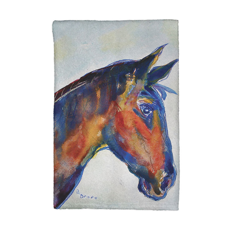 Serviette de cuisine cheval