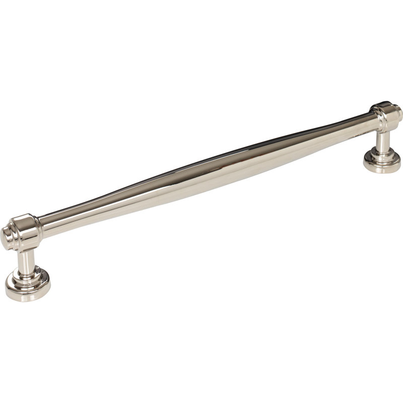 Ulster 18" Center to Center Appliance Pull, Polished Nickel, 12" Center to Center