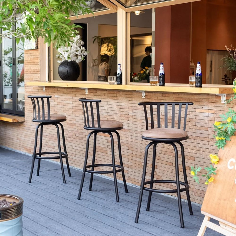 Height Adjustable Bar Stool