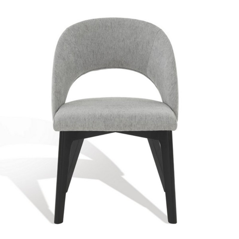 Rorey Linen Side Chair, Gray