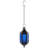 Hanging Moroccan Decorative Candle Lantern with Chain for Outdoor Patio or Porch (Set of 2)-267964476-267964466
