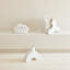 Flora Coral Bouquet-Matte White