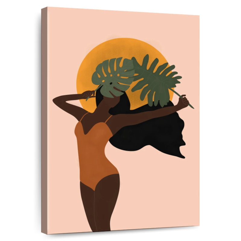 Leisha Botanical Babe II, H 24 po x l 16 po