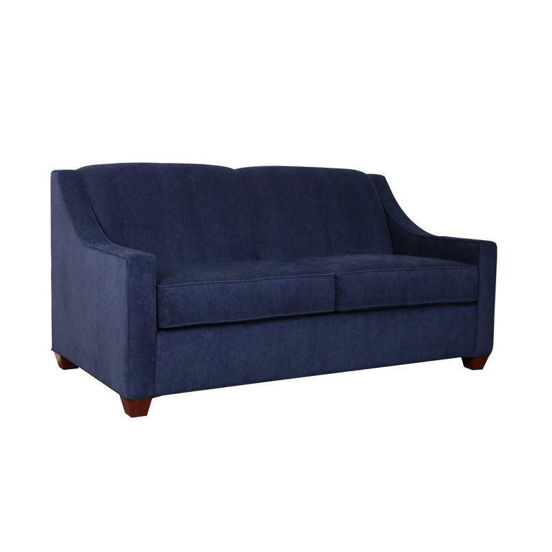 Sofa Bed, Saylor Navy 100% Polyester