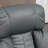 Faux Leather Massage Chair with Ottoman-291375388