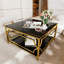 Table basse 33,5 "carrée en verre-150844951