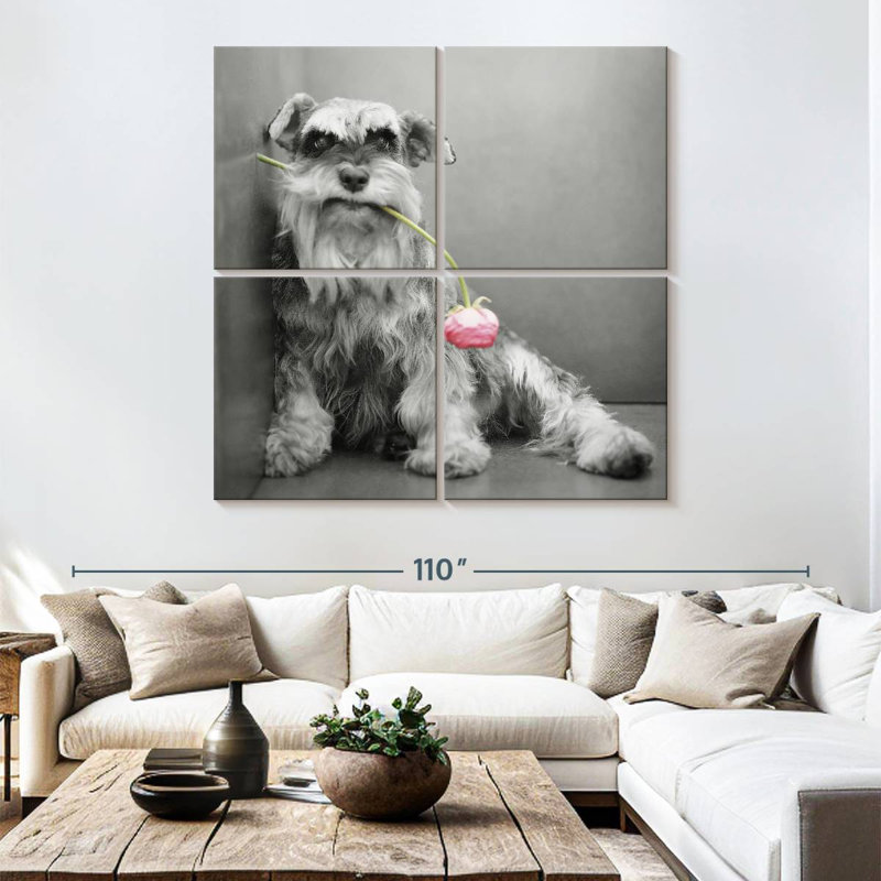Brampt Ziggy BW, 74" H x 74" W