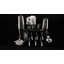 Joytable 16 Piece Stainless Steel Cocktail Shaker Bar Tool Set With Stand-93492123